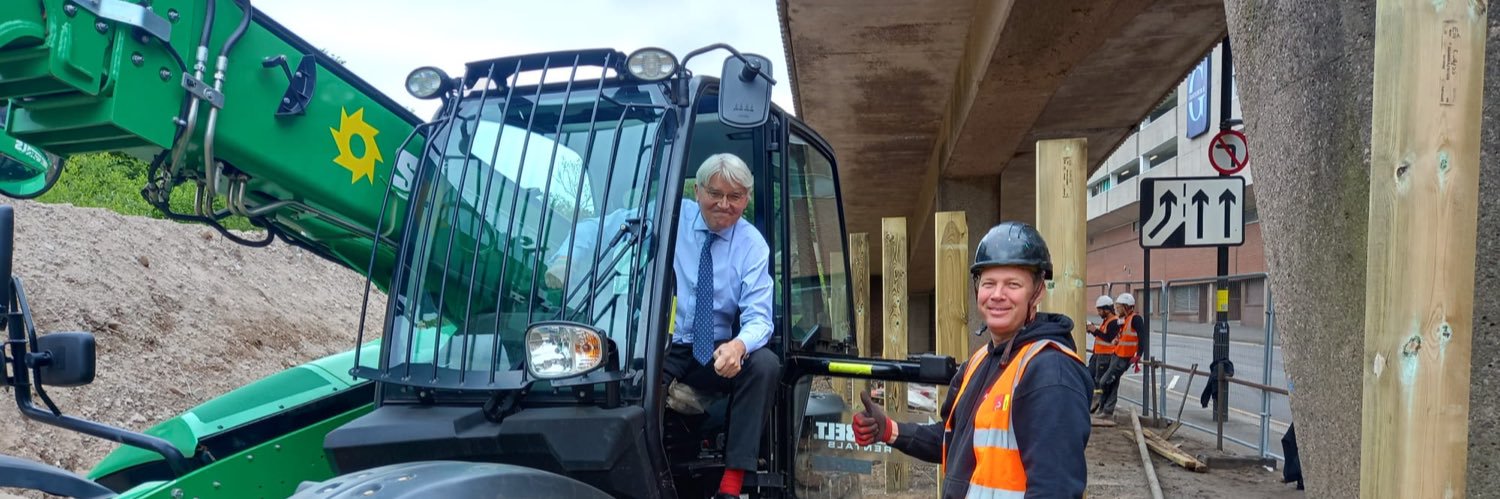 Andrew Mitchell's banner