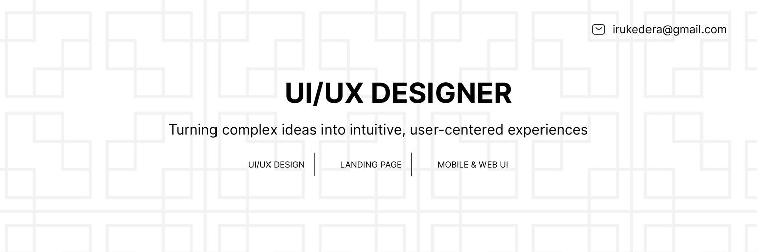 Dera😙❤️|| UI/UX designer's banner