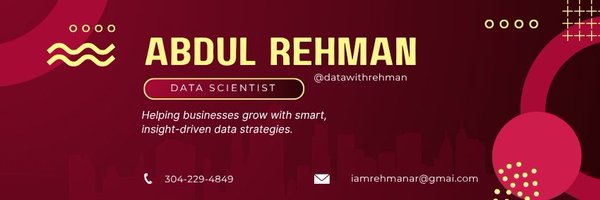 datawithrehman Profile Banner