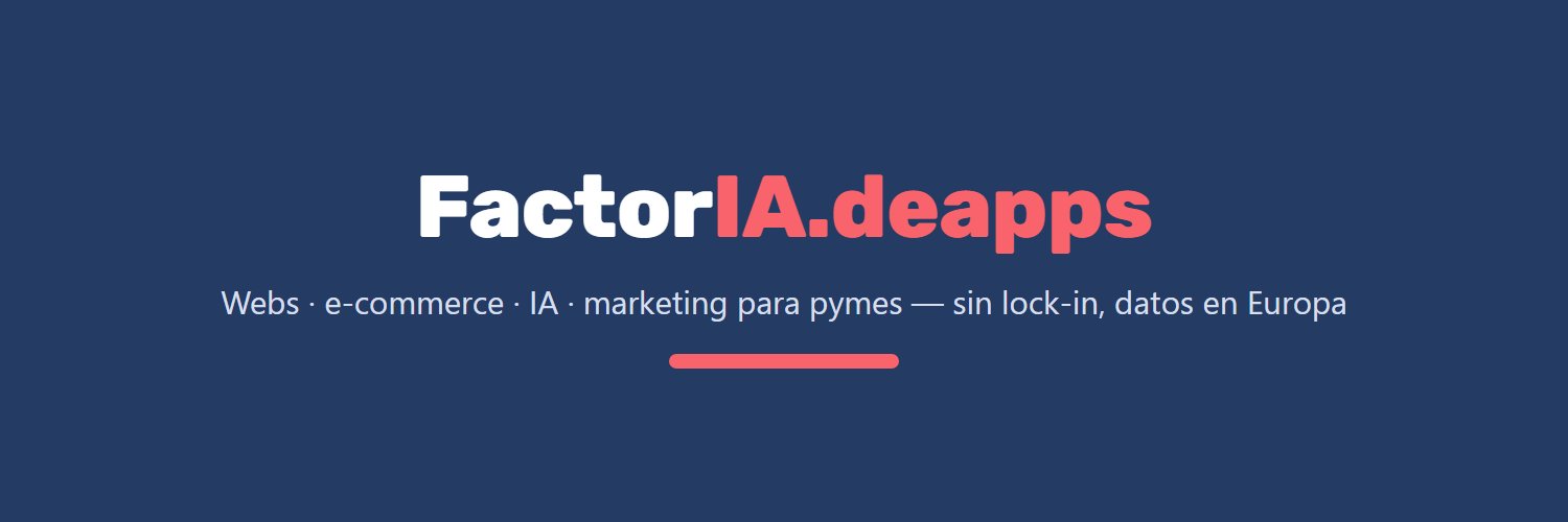 factoriadeapps's profile banner image