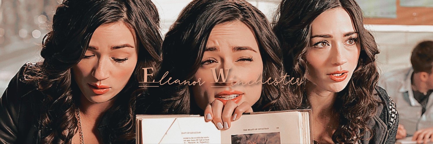 𝕰leanor𝓦inchester. banner