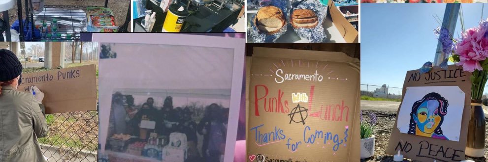 Sac Punks With Lunch banner