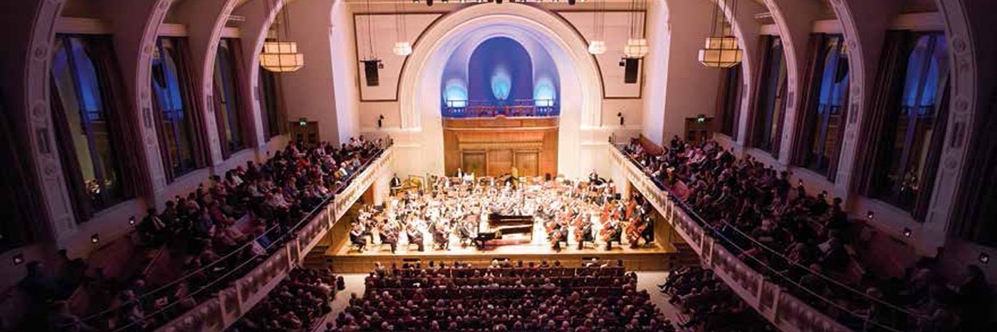 Cadogan Hall's banner