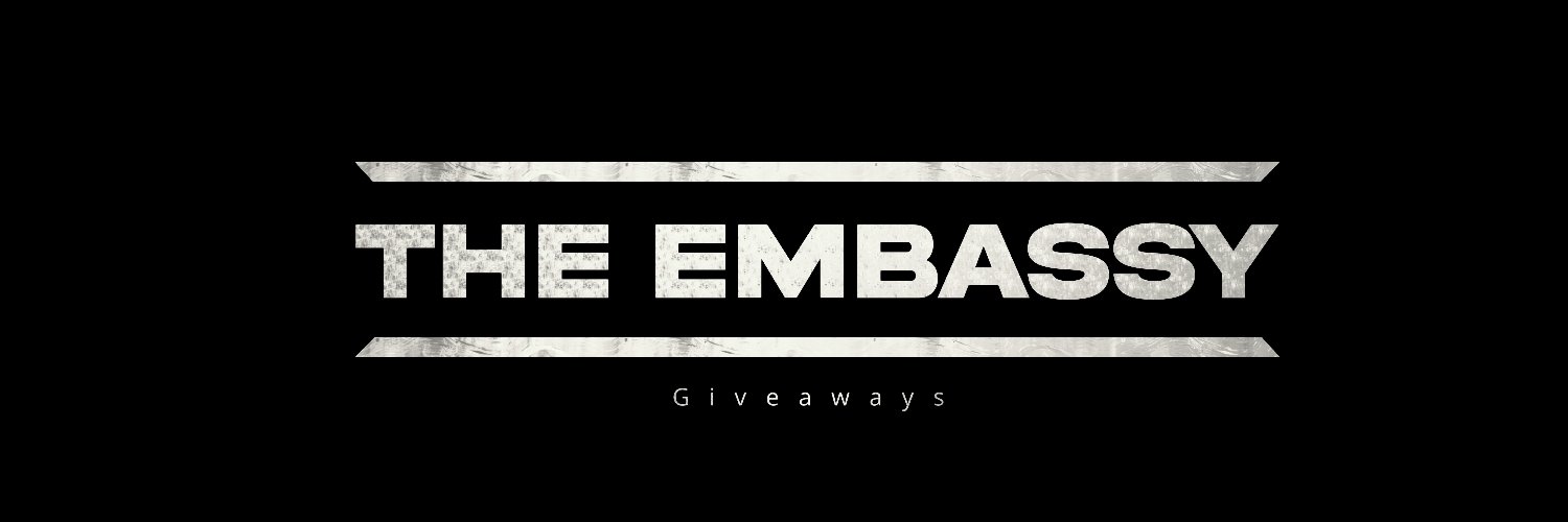 The Embassy Giveaways banner