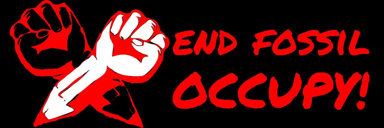 End Fossil Barcelona banner