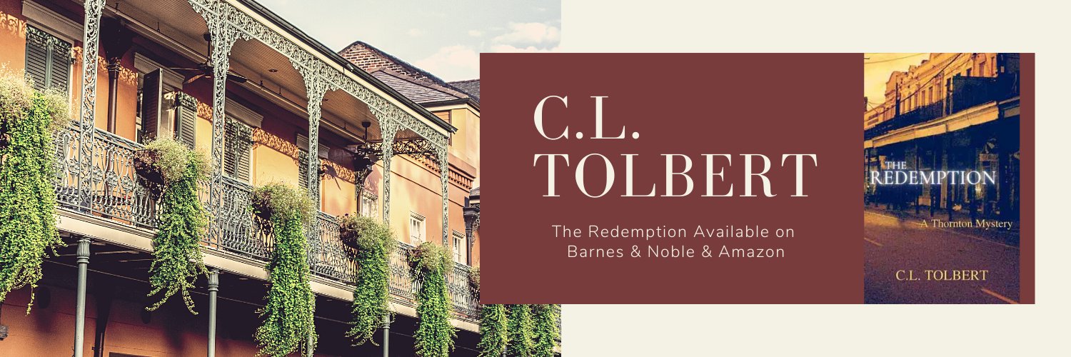 cltolbertwrites's profile banner image