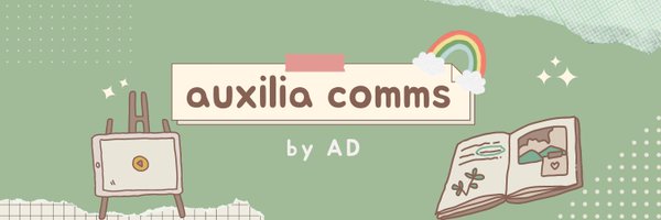 auxilia comms | OPEN | Write Ups | Arki | Graphics Profile Banner