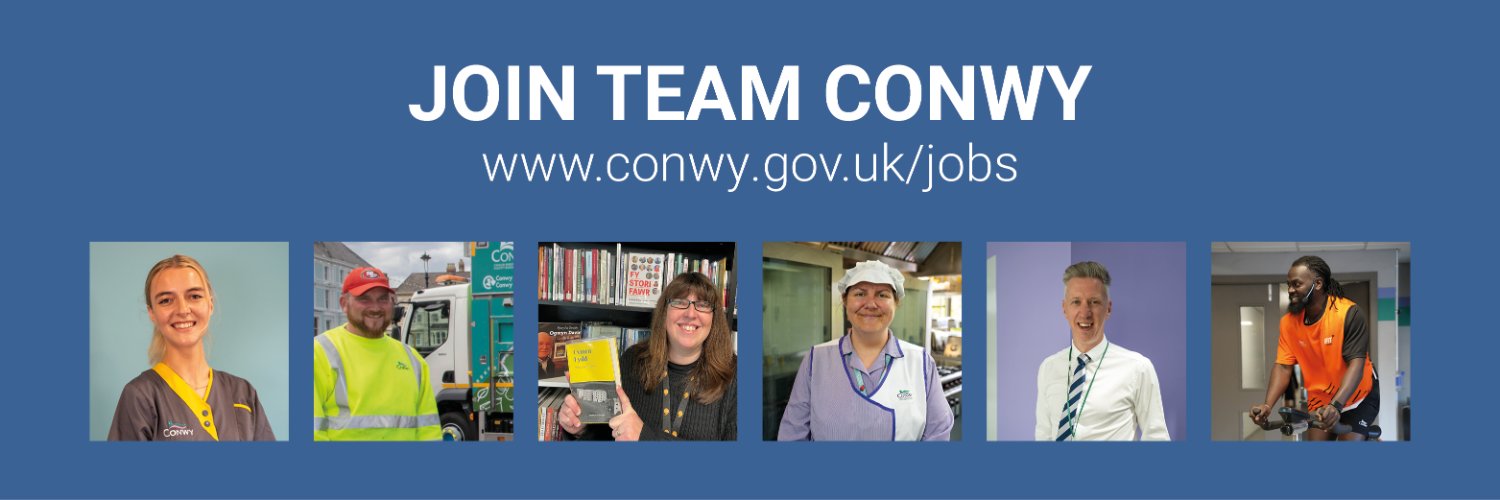 Conwy Council banner