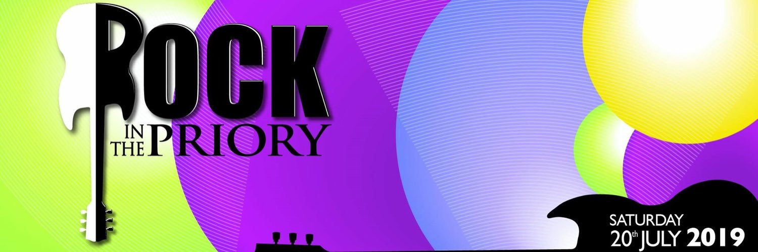 Rock in the Priory banner