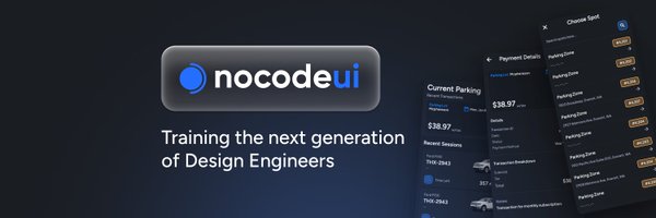 Nocodeui_ Profile Banner