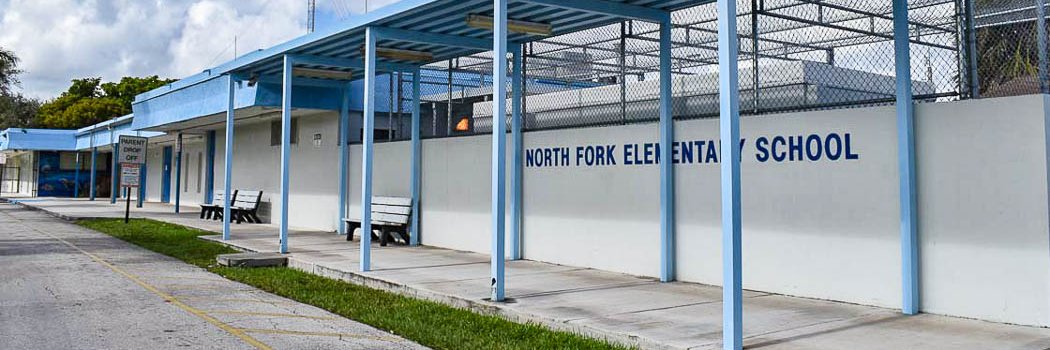 North Fork Elementary School banner