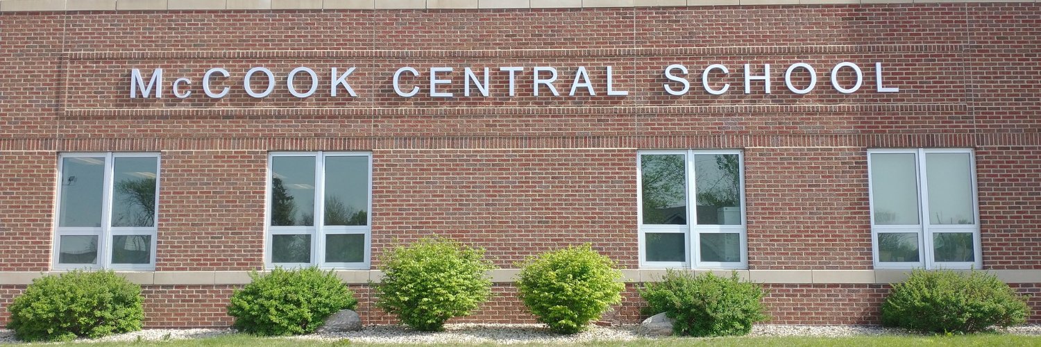 McCook Central School banner