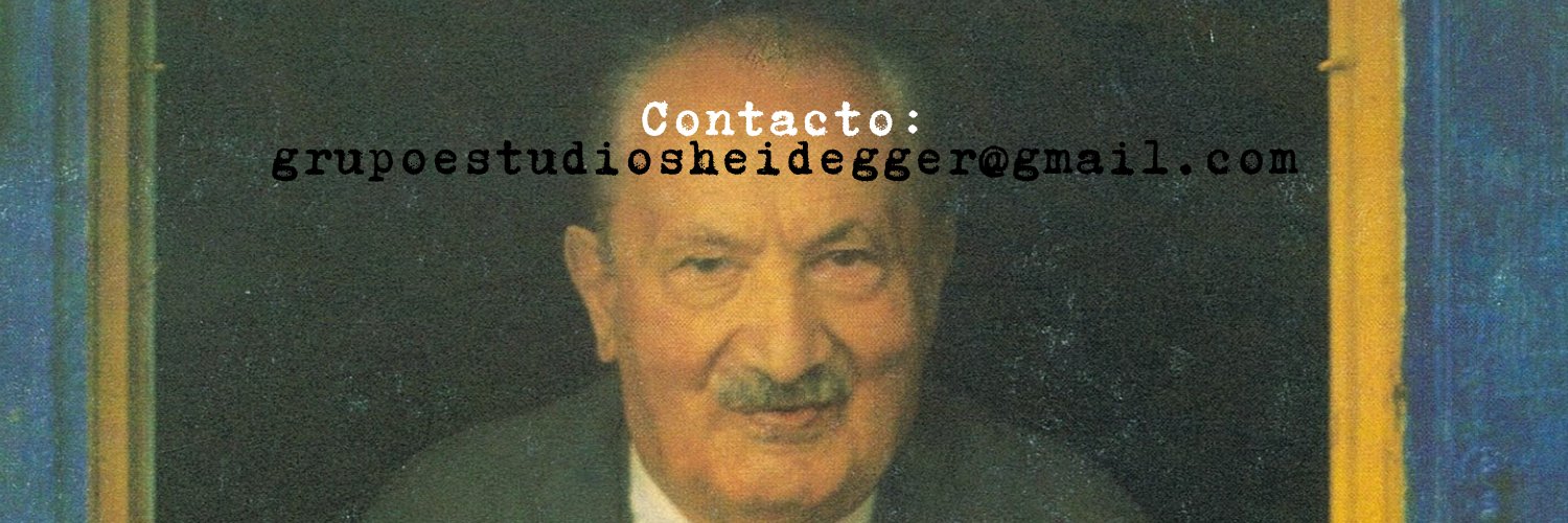 Grupo de Estudios Heidegger banner