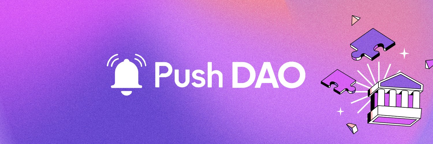 Push DAO banner