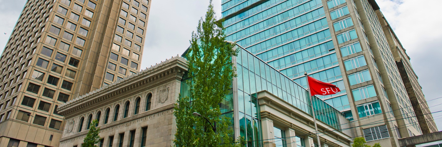 SFU School of Public Policy banner