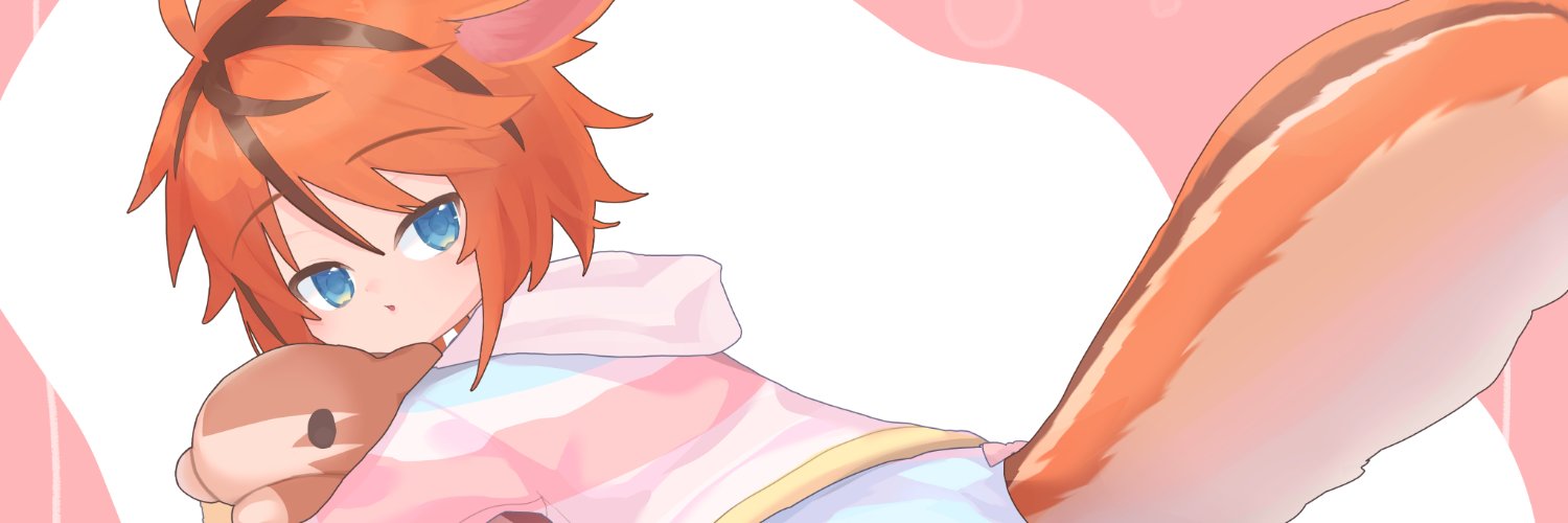 謡寝れぬ🐿💤🌌シマリス少年 banner
