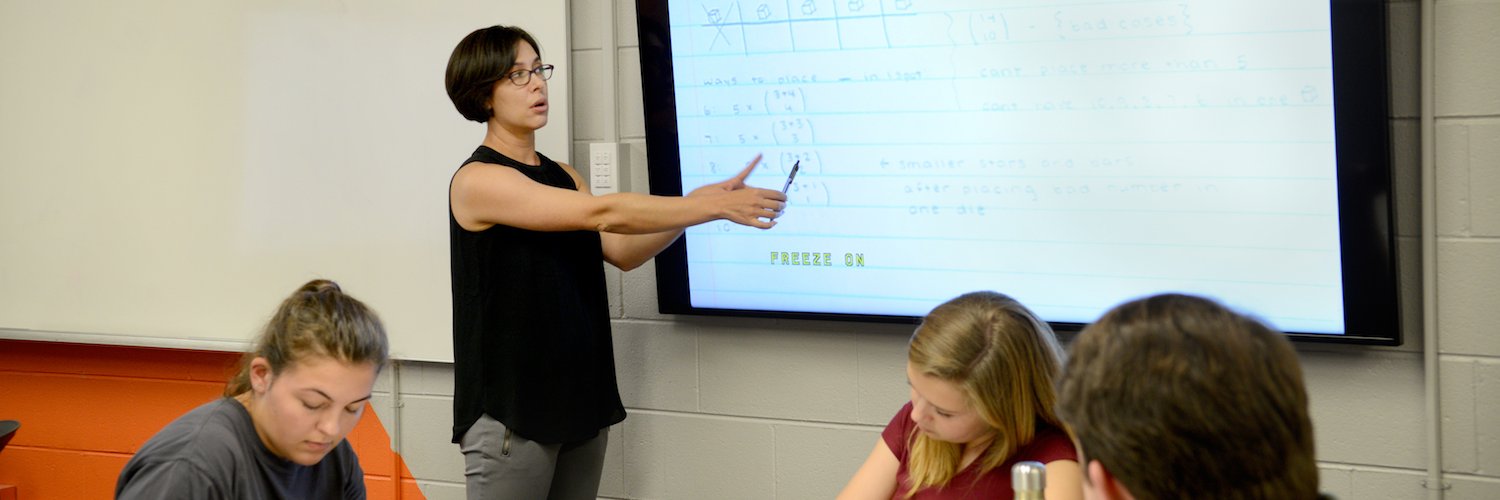 Virginia Tech Department of Mathematics banner