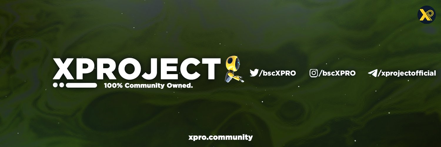 XProject Token banner