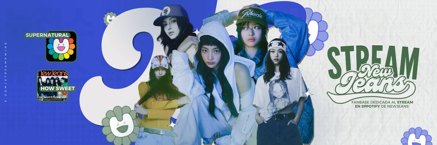 NewJeans Stream banner