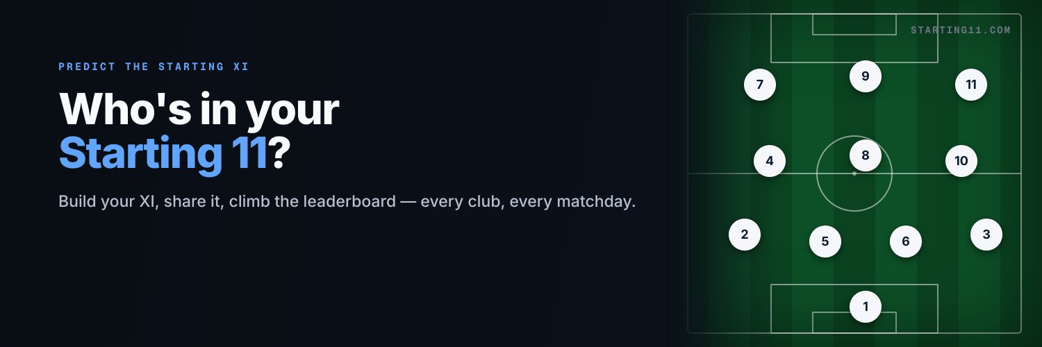starting11's profile banner image