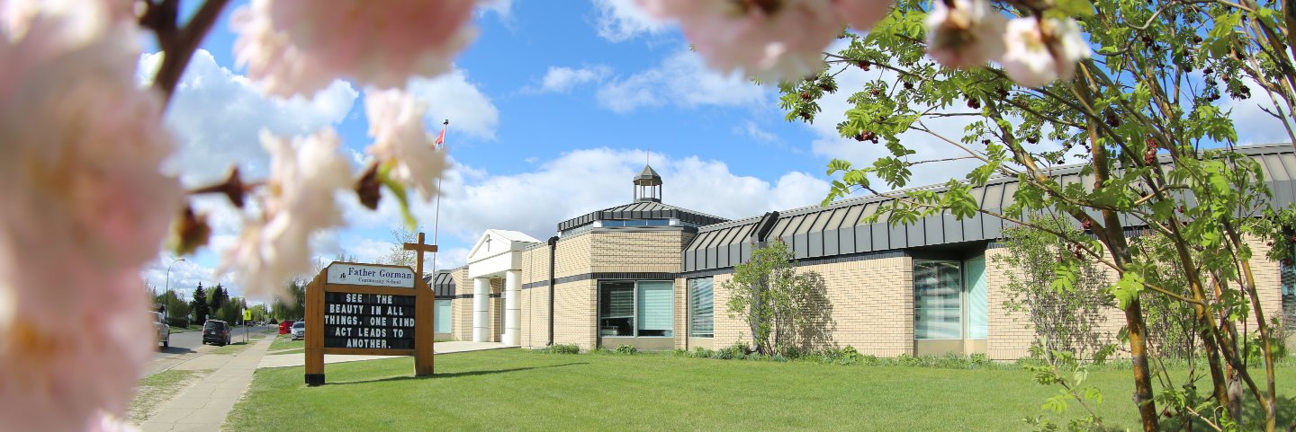 Father Gorman Community School banner