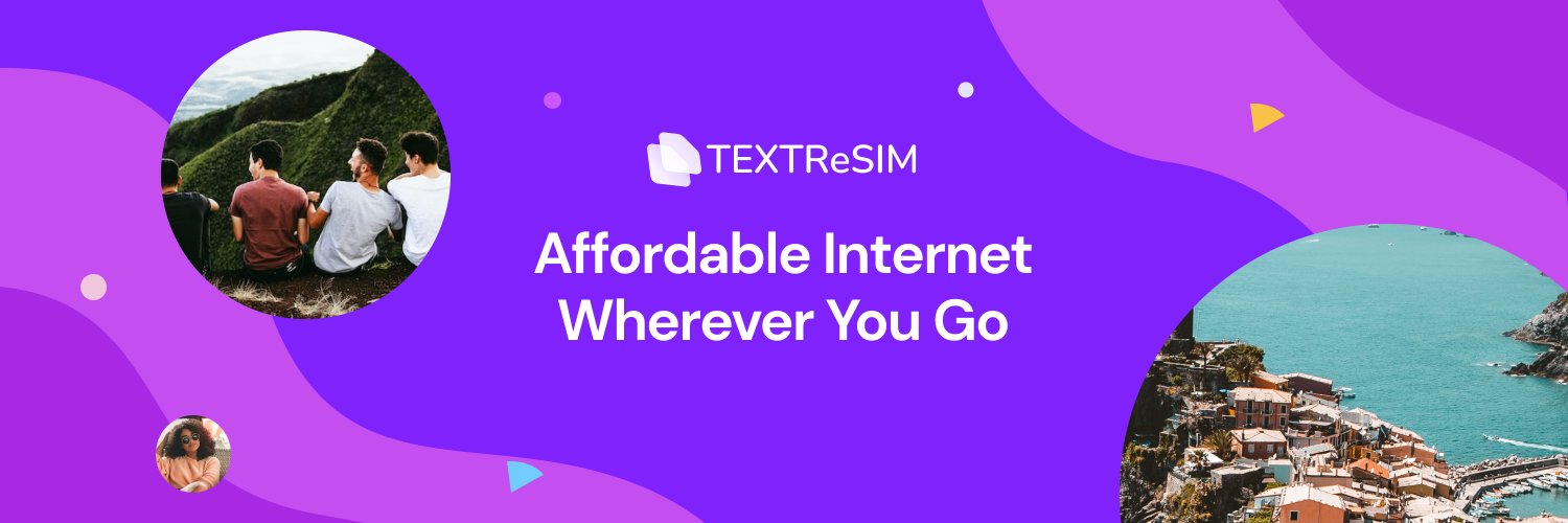 Textr_eSIM's profile banner image