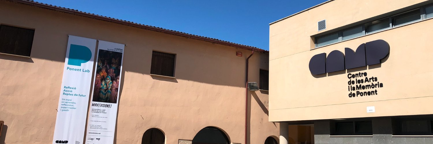 CAMP Centre Arts Memòria Ponent banner