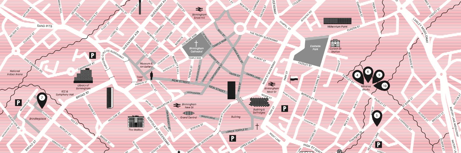 Birmingham Art Map banner
