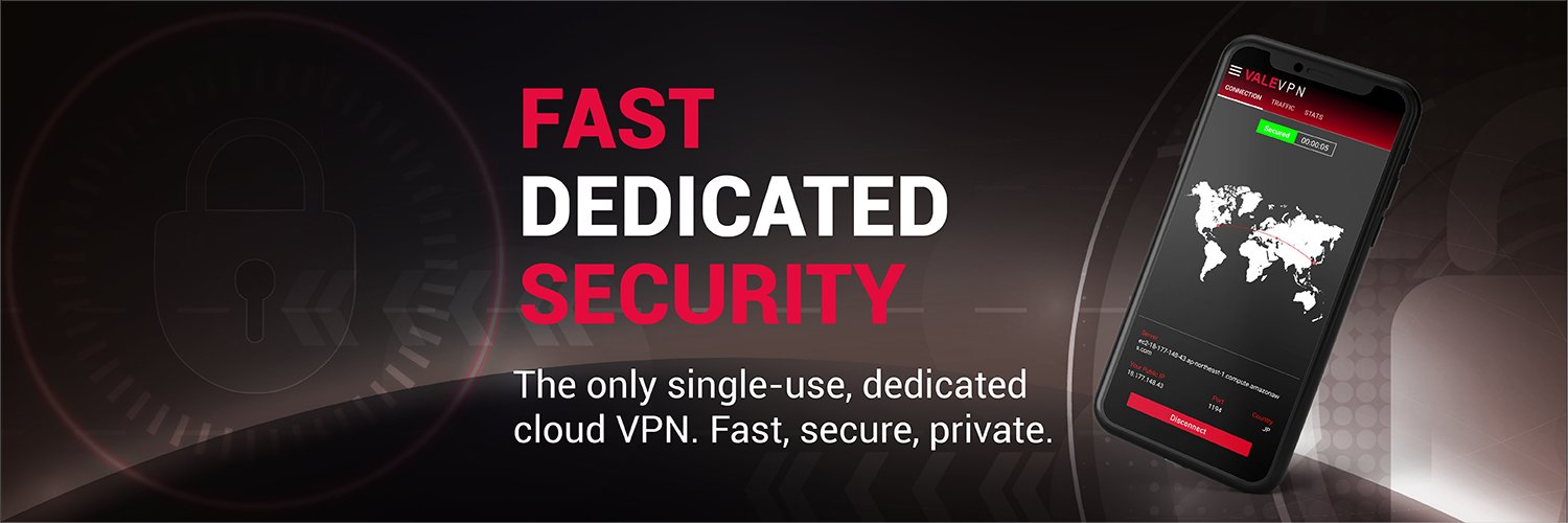 ValeVPN's profile banner image