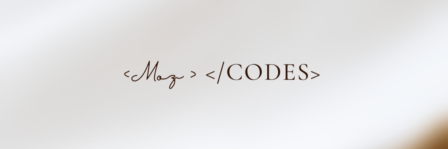 mozcodes's profile banner image