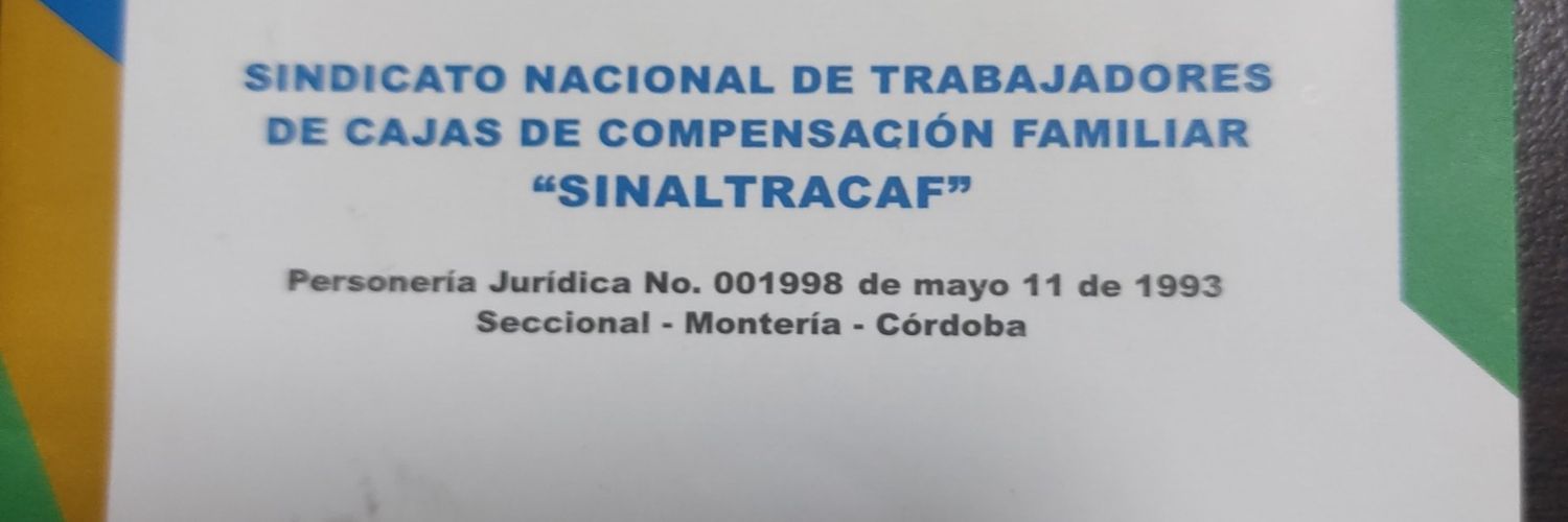 Sinaltracafmon's profile banner image