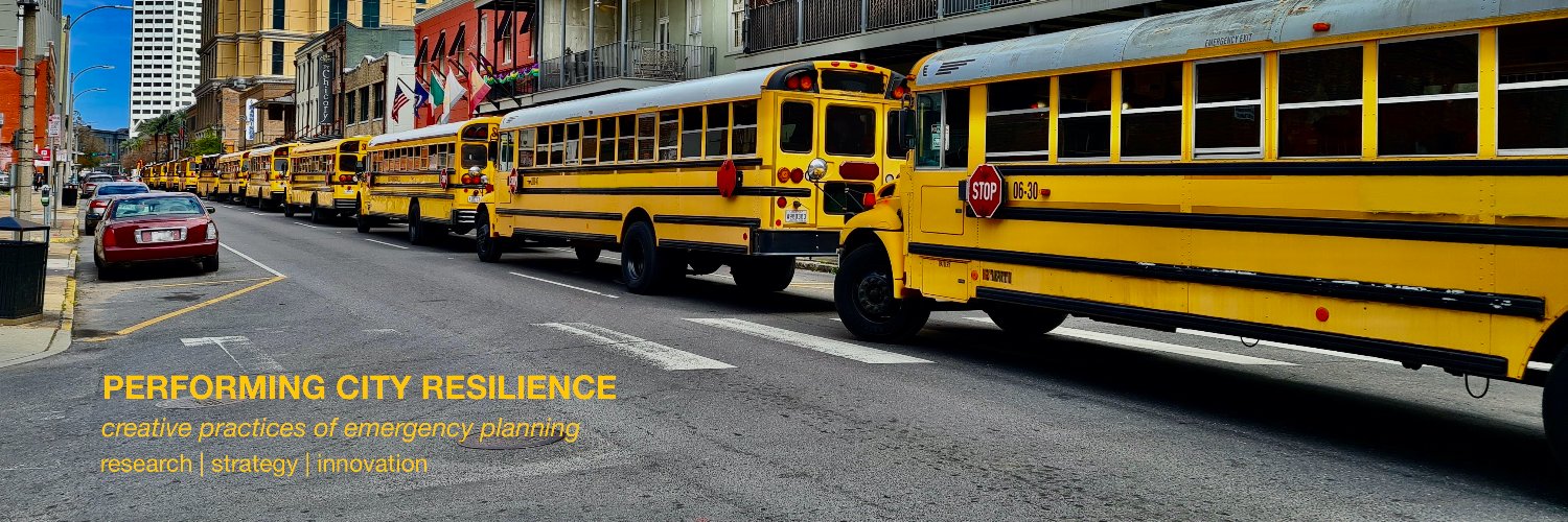 Performing City Resilience banner