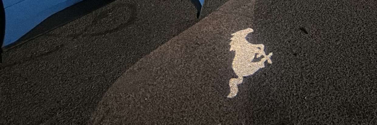 F banner