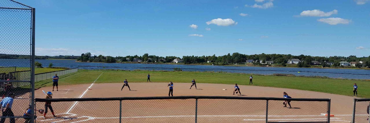 Softball PEI banner