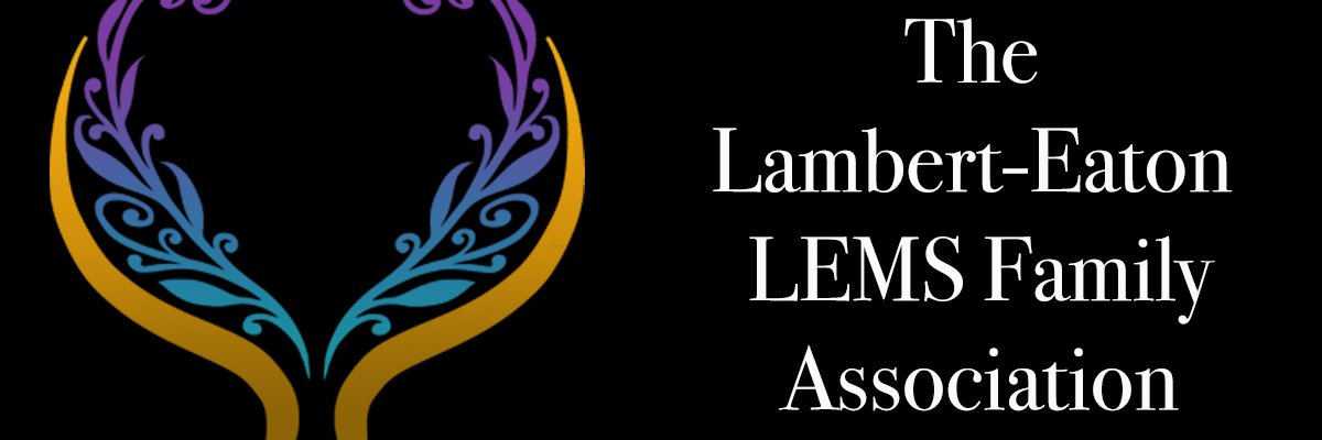 The Lambert-Eaton LEMS Family Association banner