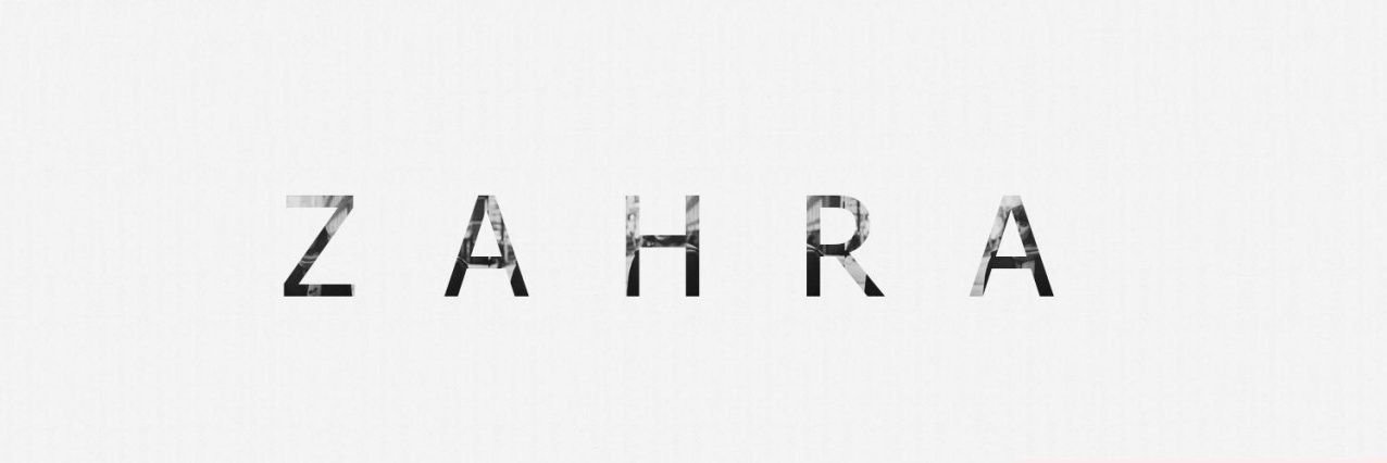 زهراء محمد | طُهر . banner