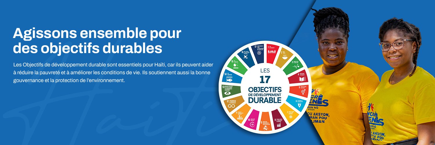 undphaiti's profile banner image
