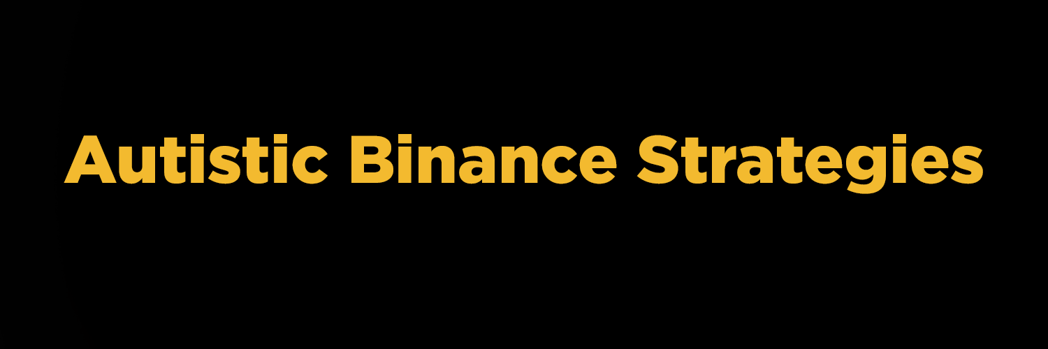 Autistic Binance Strategies banner