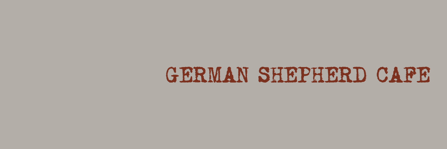 German Shepherd Cafe banner