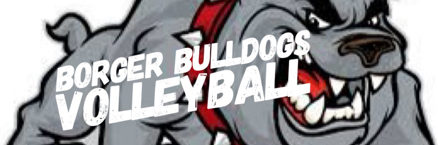Borger High Volleyball banner