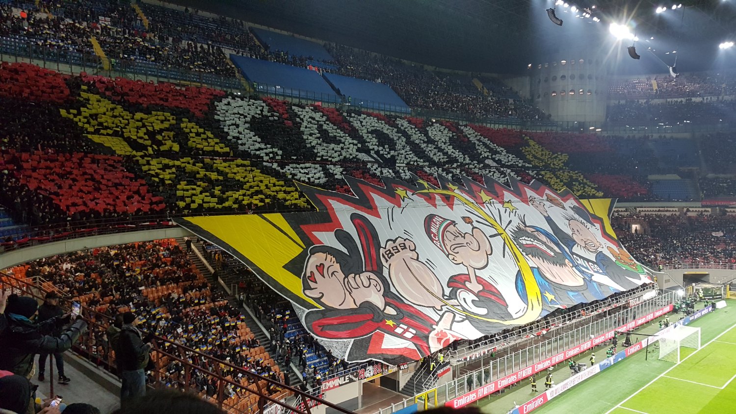 Milan Club Paris banner