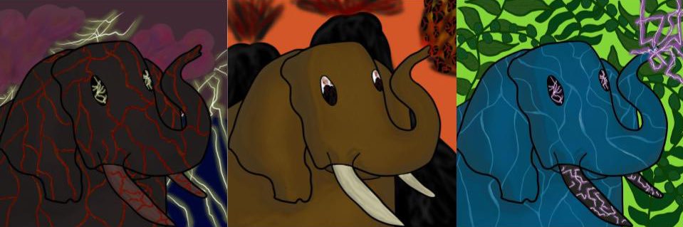Elemental Elephants NFT banner