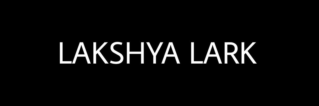 Lakshya Lark's banner