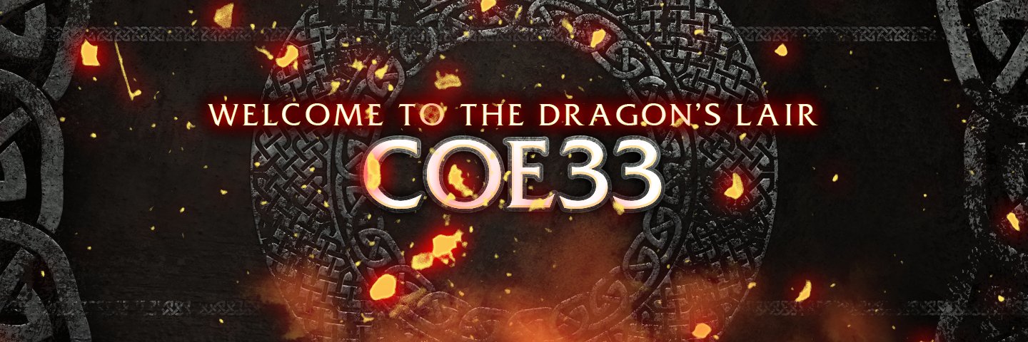 coe 33 banner