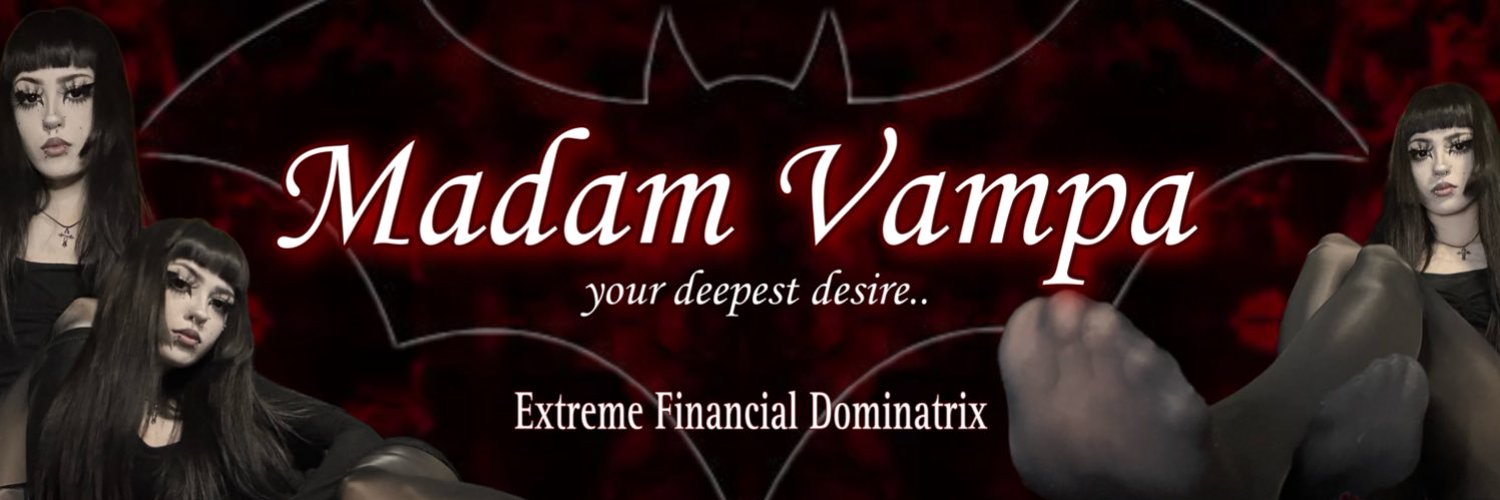 Madam Vampa 𖤐 Profile Banner