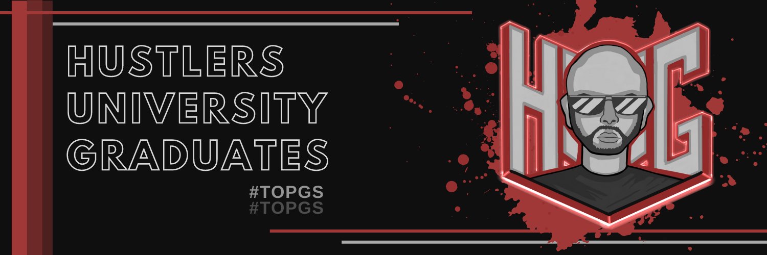 Hustlers University Graduates banner