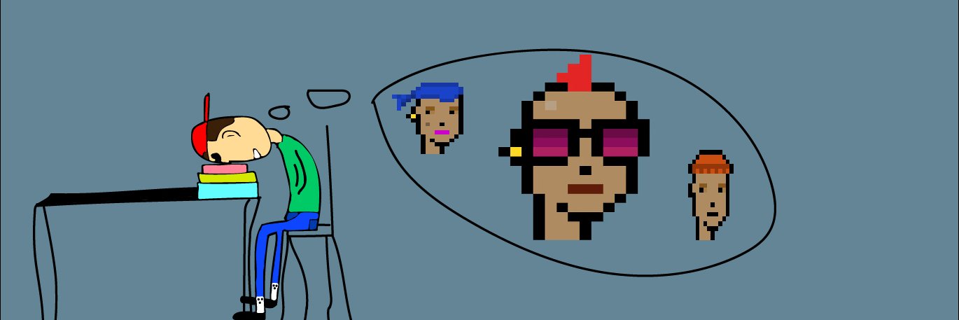 Trading NFT for a CryptoPunk banner