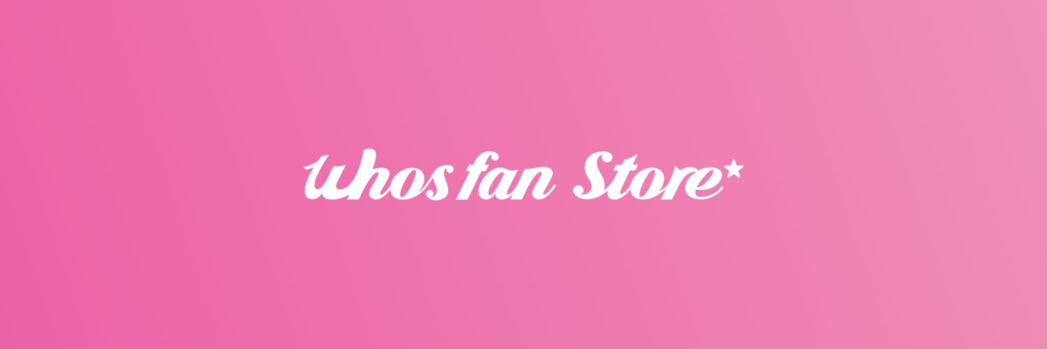 Whosfan Store 후즈팬 스토어's banner