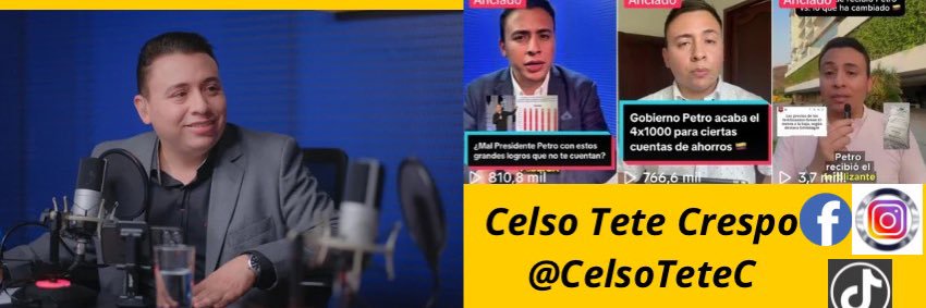 Celso Tete Crespo 🇨🇴's banner