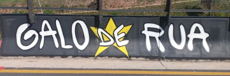 Galo de Rua's banner